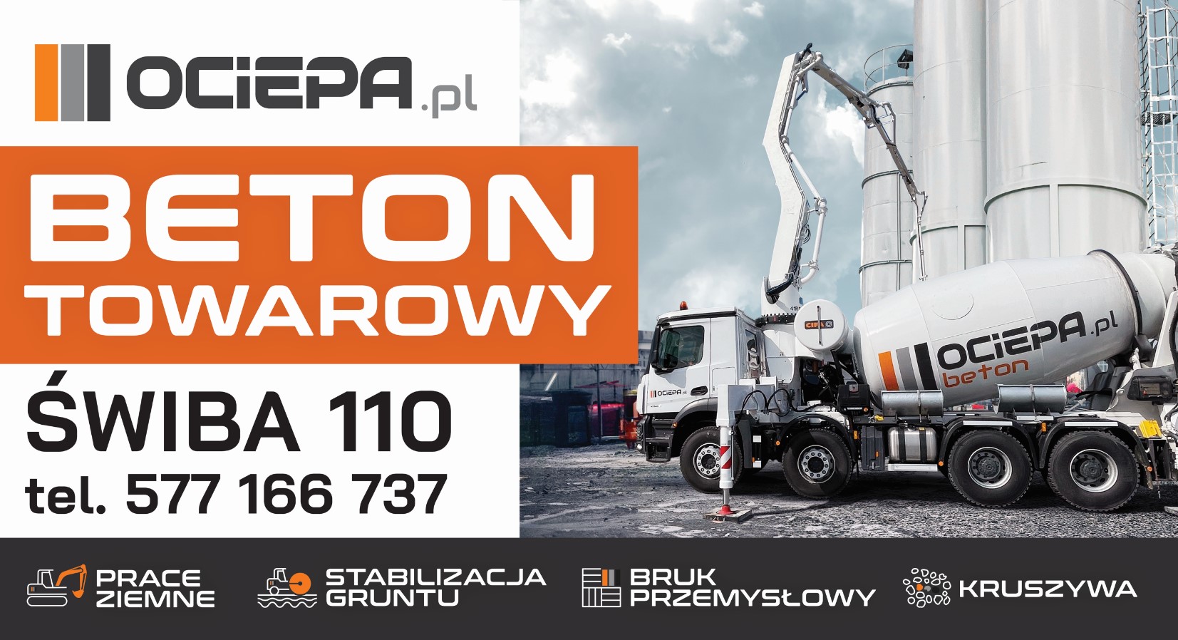 Ociepa.pl Beton towarowy - Kruszywa Budowlane - Prace Ziemne - układanie kostki brukowej KĘPNO układanie kostki brukowej KĘPNO